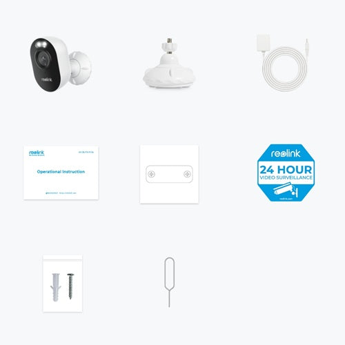 Reolink E430 Dual-Band smart camera 4MP (adaptateur 12volt inclus)