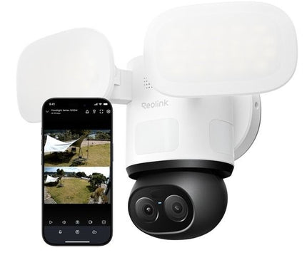 Reolink F850W, 8 MP, 4K, WLAN 6, PTZ mit zwei Objektiven, 360 Grad und Panoramasicht