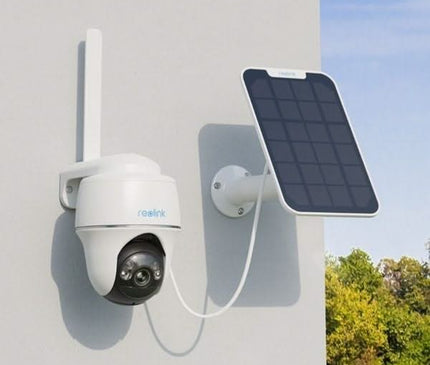 Reolink Reolink G430 + Solpanel 2, Trådlös 4G Pan/Tilt-kamera med smart detektering