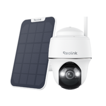 Reolink Reolink G440-W plus Solar White, 4G LTE 8MP 4K Pan Tilt batterikamera med smart detektering