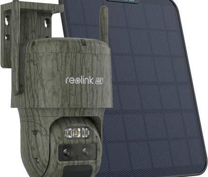Reolink Reolink G770-C, 4K 8MP Dual-Lens, 4G PT Akku-Kamera mit Solarpanel