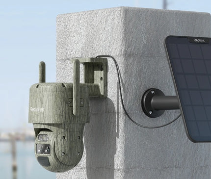Reolink Reolink G770-C, 4K 8MP Dual-Lens, 4G PT Akku-Kamera mit Solarpanel
