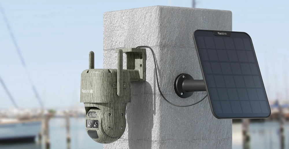 Reolink Reolink G770-C, 4K 8MP Dual-Lens, 4G PT battery camera with solar panel
