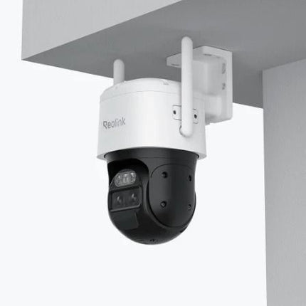 Reolink Reolink G770-W, 4G LTE 8MP 4K batterikamera med dubbla linser och automatisk zoomspårning