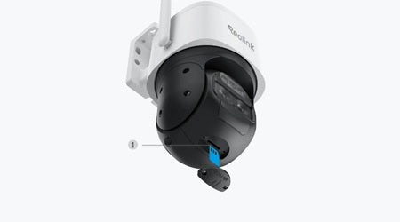 Reolink Reolink G770-W, 4G LTE 8MP 4K batterikamera med dubbla linser och automatisk zoomspårning