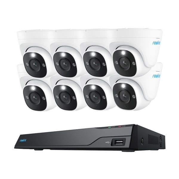 Reolink Reolink NVS16-12MD8, slimme 12MP PoE 16 kanaals beveiligingsset met kleuren nachtzicht