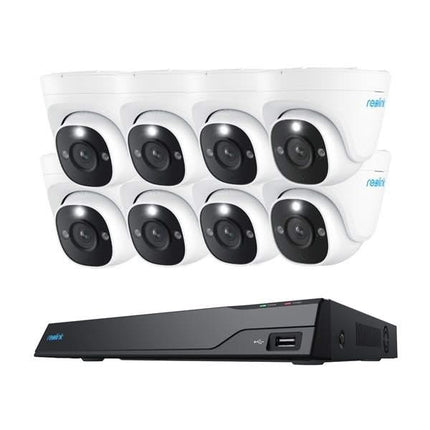 Reolink Reolink NVS16-12MD8, système de sécurité intelligent 12MP PoE 16 canaux avec vision nocturne couleur