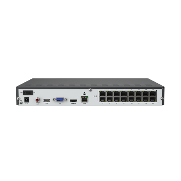 Reolink Reolink NVS16-12MD8, slimme 12MP PoE 16 kanaals beveiligingsset met kleuren nachtzicht