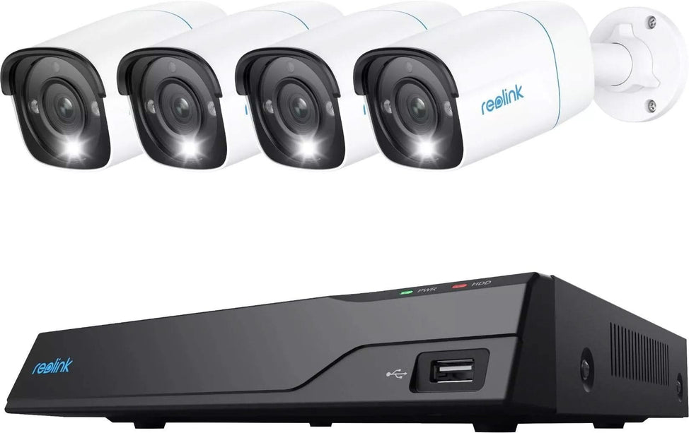 Reolink Reolink NVS8-5MB4, Ensemble de sécurité 2TB, 5MP, PoE et détection intelligente