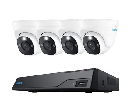 Reolink Reolink NVS8-8MD4, set de caméras PoE intelligentes 8MP 4x Turret, NVR avec 2TB HDD
