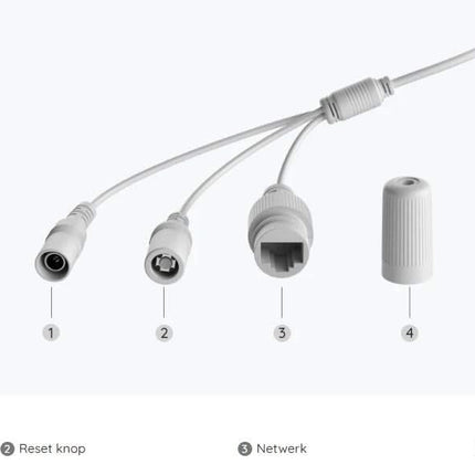 Reolink Reolink P320, 5MP PoE IP-kamera med person-/fordonsdetektering