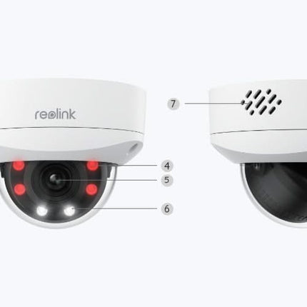 Reolink Reolink P437, Smart 4K PoE-kamera med 5X optisk zoom