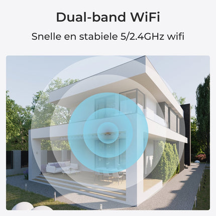 Reolink Reolink Trackmix-WiFi, 4K PTZ-kamera med dubbla linser och rörelsespårning