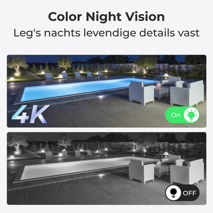 Reolink Reolink Trackmix-WiFi, 4K PTZ-kamera med dubbla linser och rörelsespårning