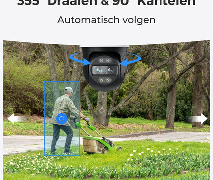 Reolink Reolink Trackmix-WiFi, 4K Dual-Lens, PTZ-Kamera mit Bewegungsverfolgung