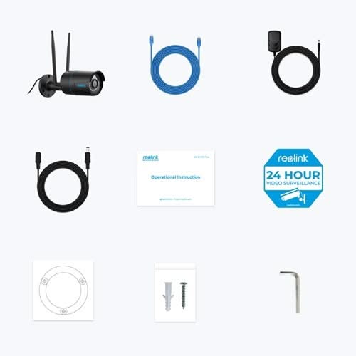 Reolink Reolink W320, 5Mp Dual Band Wifi Slimme detectie