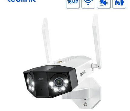 Reolink Reolink W750, 16MP WiFi 6, 180° kijkhoek Dual-lens camera met WiFi