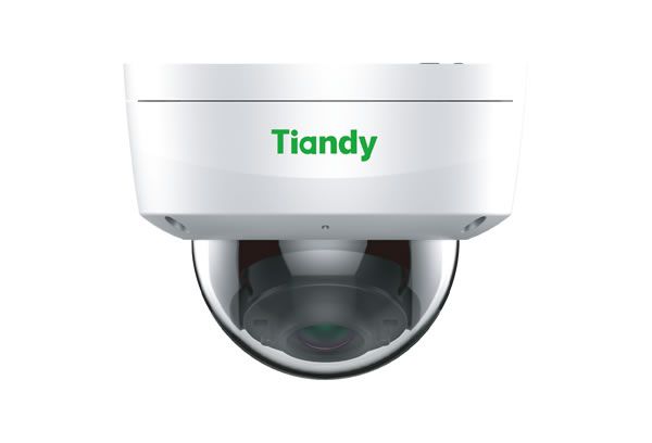 Tiandy TC-C35KS, 5MP 2,8mm kupolkamera, fast stjärnljus IR, PoE, vit