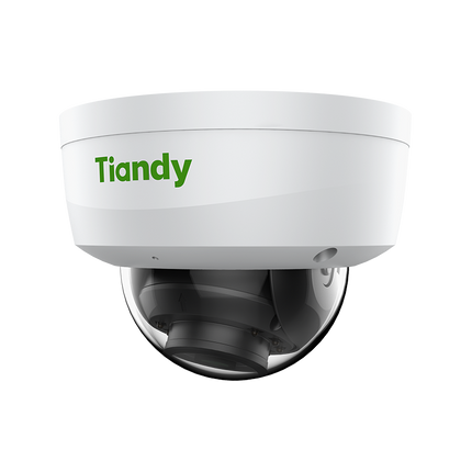 Tiandy TC-C35KS, Caméra dôme 5MP 2.8mm, infrarouge étoilé fixe, PoE, blanc