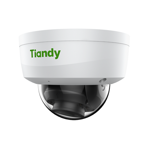 Tiandy TC-C35KS, 5MP 2,8mm kupolkamera, fast stjärnljus IR, PoE, vit