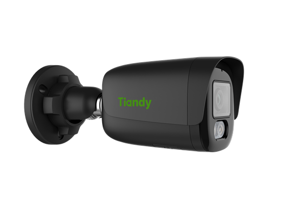Tiandy TC-C35WS-3RLA28-B, 5MP 2,8mm Bullet-kamera, färgskapare, PoE, svart