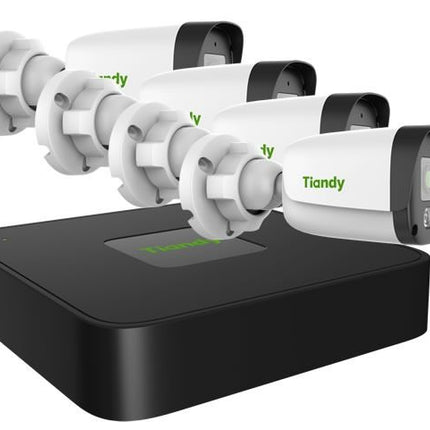 Tiandy TC-S321N3105, 2Mp Bullet camera set, Color Maker, PoE