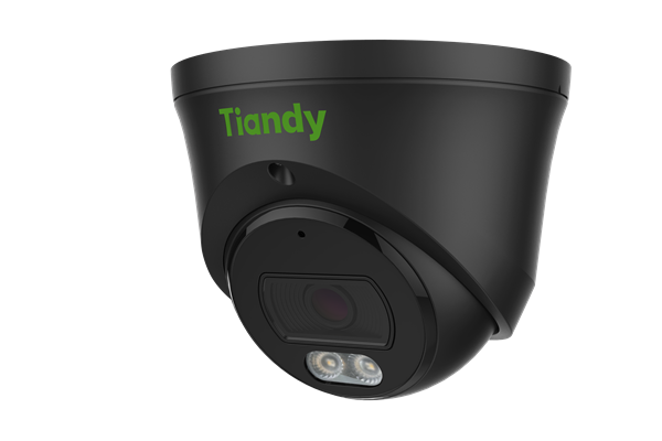 Tiandy Tiandy TC-C35XS-3LRA28-B, 5MP 2.8mm, caméra à tourelle, créateur de couleurs, PoE, noir