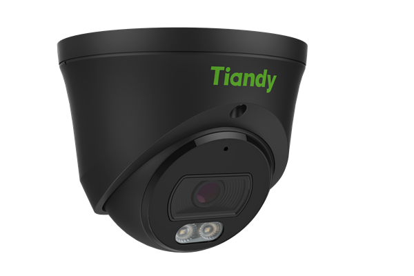Tiandy Tiandy TC-C35XS-3LRA28-B, 5MP 2.8mm, caméra à tourelle, créateur de couleurs, PoE, noir