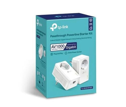 TP-Link TP-Link Powerline Adapter 1000 Mbps set with socket