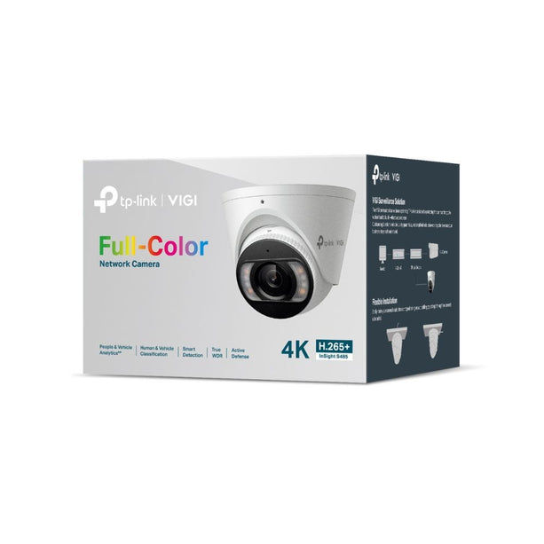TP-Link TP-Link VIGI InSight S485 - 8MP Full-Color AI Turret Camera met Actieve Afschrikking