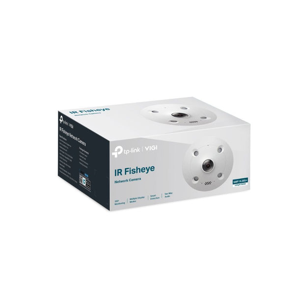 TP-Link TP-Link VIGI InSight S655I - 5MP 360 graden IR Fisheye AI Camera