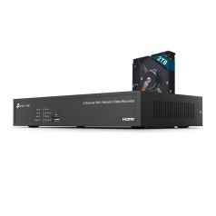 TP-Link TP-Link VIGI NVR1004H-4P-2TB - 4 Kanaals PoE NVR met 2TB HDD