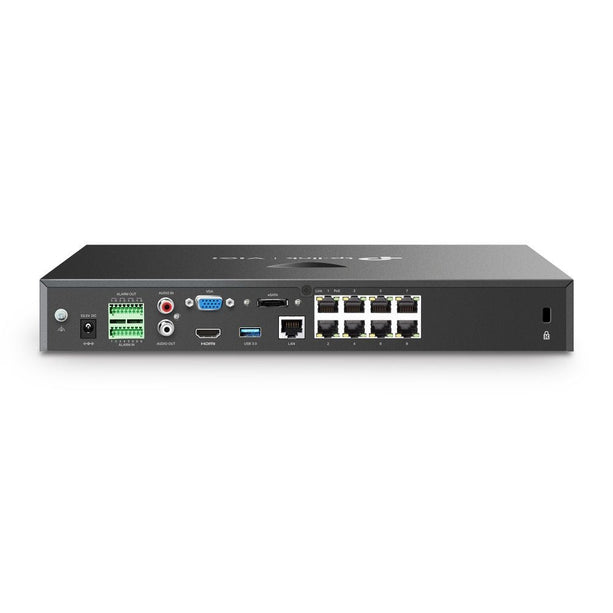 TP-Link TP-Link VIGI NVR2008H-8MP - 8 Kanaals PoE+ NVR