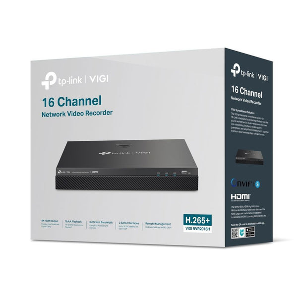 TP-Link VIGI NVR2016H - 16 Channel NVR