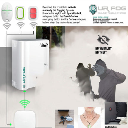 URFOG URFOG FPU03ESM300A Nebelmaschine Ajax Ready bis zu 300m3