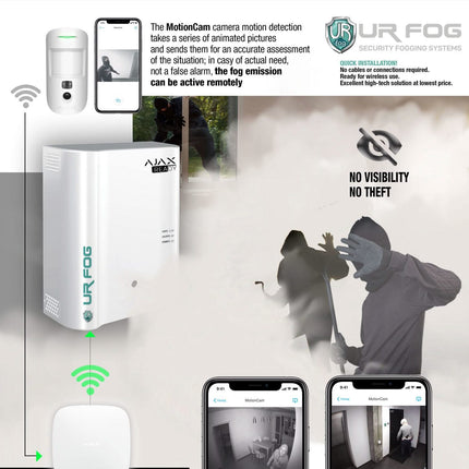 URFOG URFOG FPU03ESM800A Nebelmaschine Ajax Ready bis zu 800m3