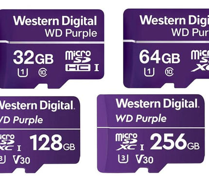 Western Digital Western Digital Purple MicroSD Video Surveillance